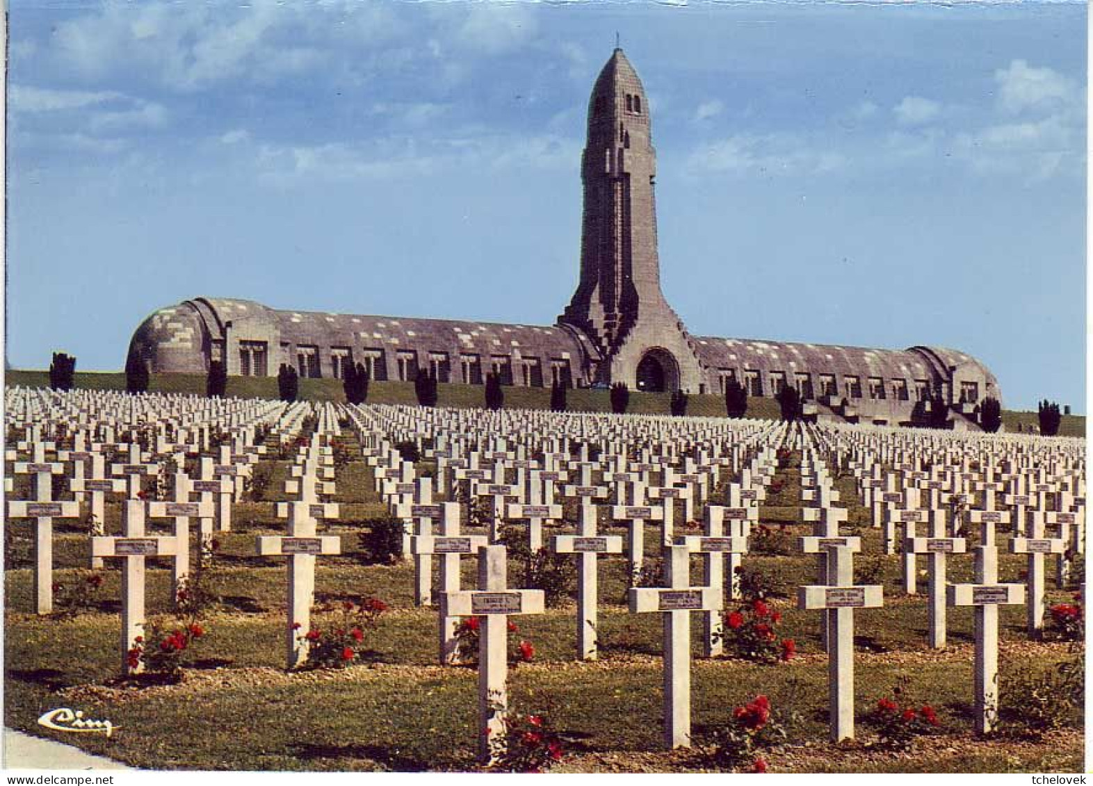 (55). Douaumont. Ossuaire 1935 & A 55.545.74 & A 55.545.12.70 & A 55.545.146 Fort & 114 & 56 & 9265W & (1) 1960