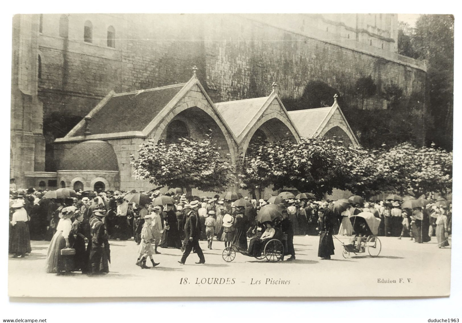 CPA - 65.Lourdes. Les Piscines - Lourdes