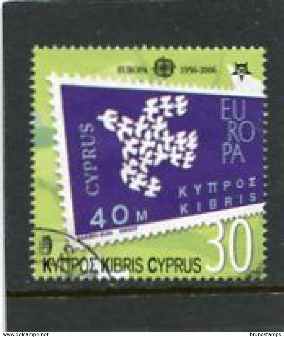 CYPRUS - 2006  50th ANNIVERSARY EUROPA STAMPS EX MS  FINE USED - Oblitérés