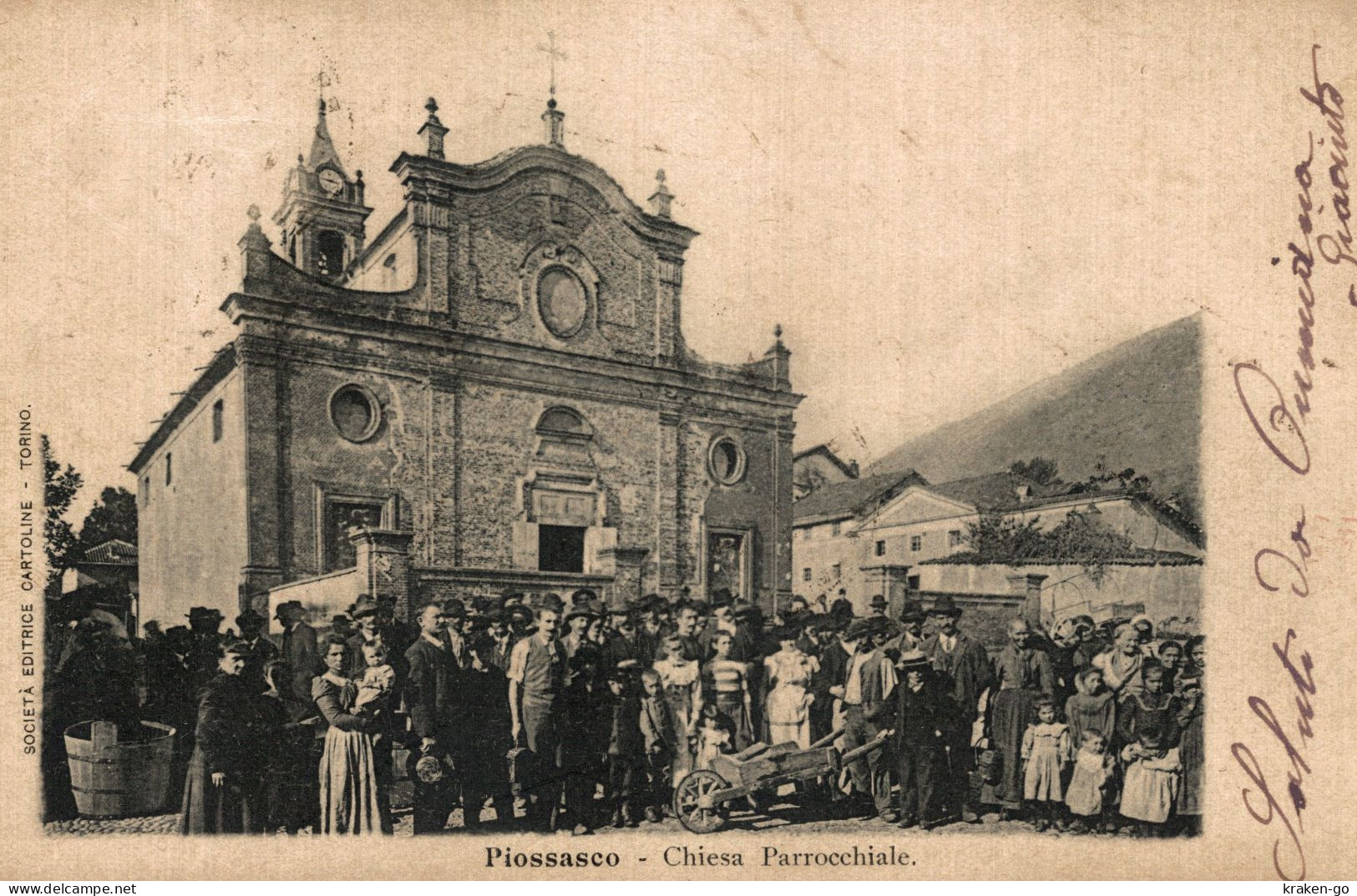 PIOSSASCO, Torino - Chiesa Parrocchiale - VG - #025 - Autres & Non Classés