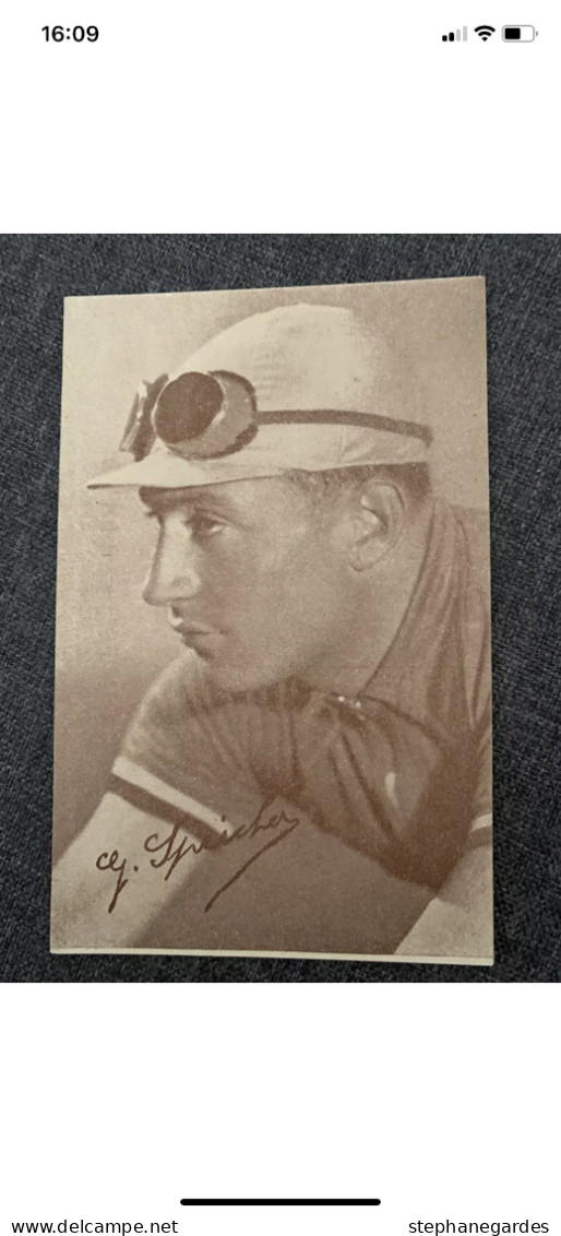 CYCLISME Carte Cycliste GEORGES SPEICHER - Cyclisme