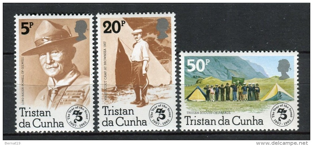 Tristan Da Cunha1982. Yvert 314-16 ** MNH. - Tristan Da Cunha