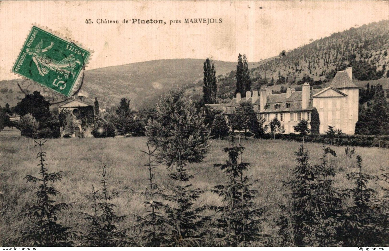 K1905 - Château De PINETON Près MARVEJOLS - D48 - Marvejols