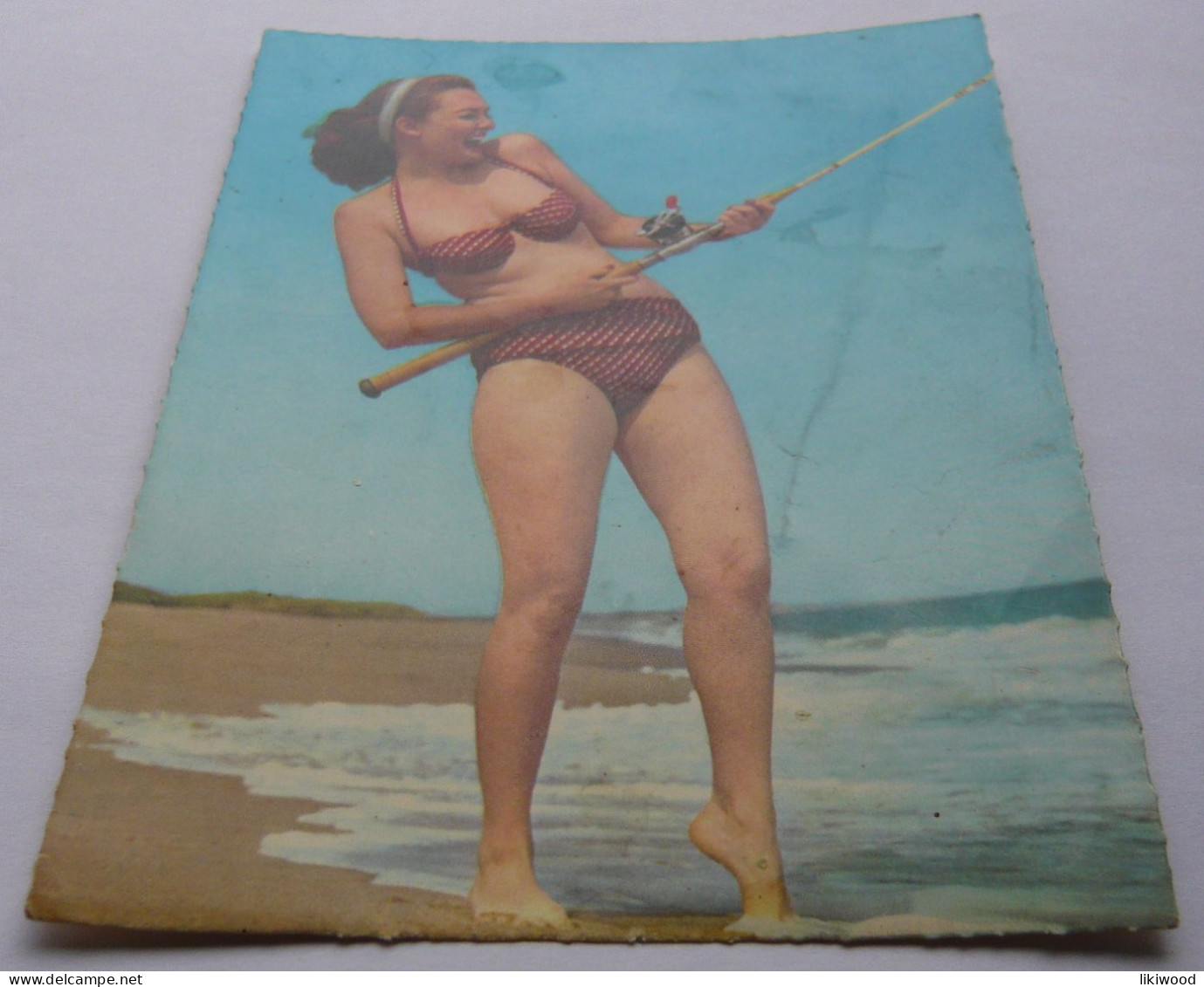 Woman In A Bathing Suit, On The Seashore - Pin-Ups