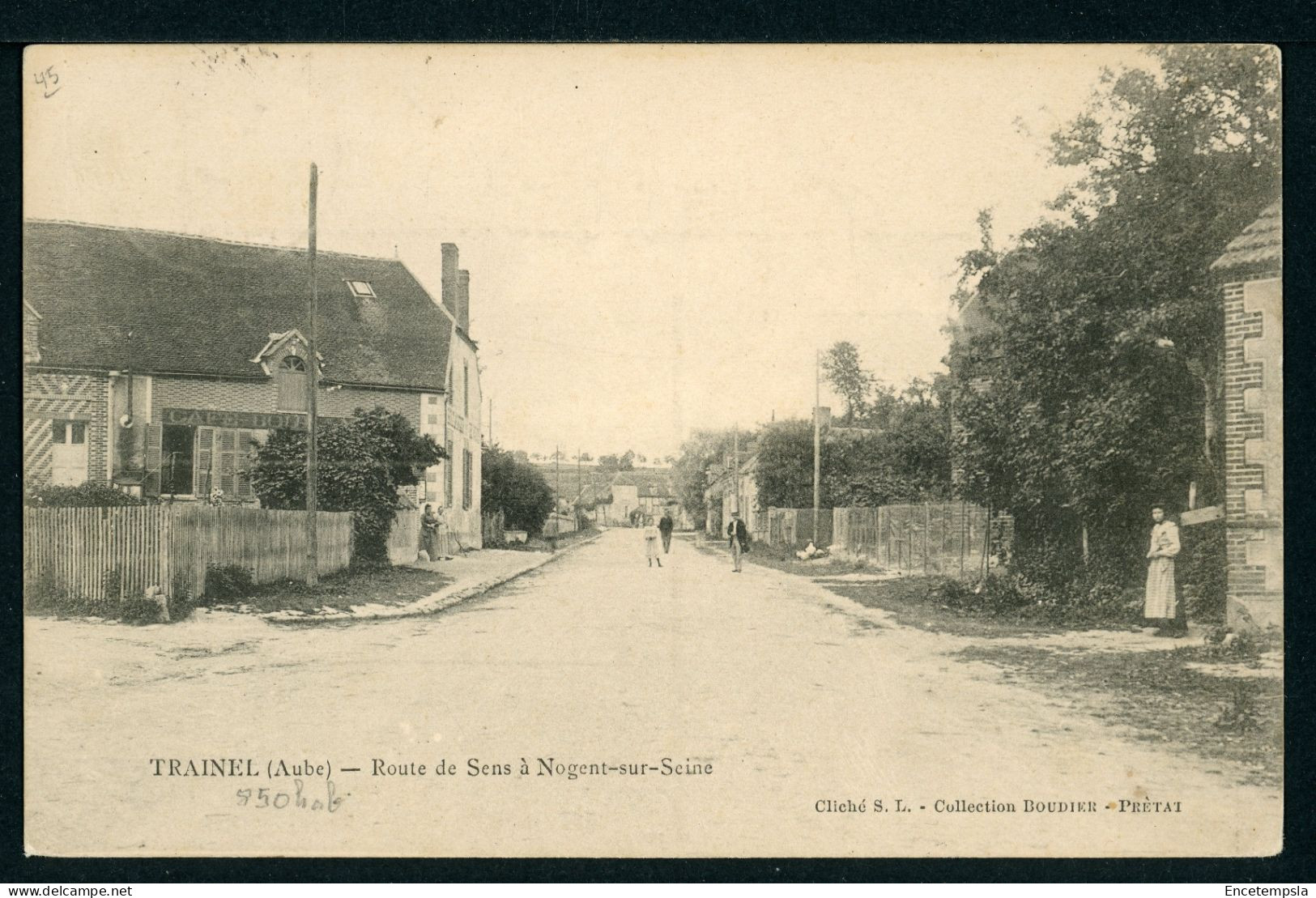 Carte Postale - France - Trainel - Route De Sens à Nogent Sur Seine (CP24767OK) - Nogent-sur-Seine