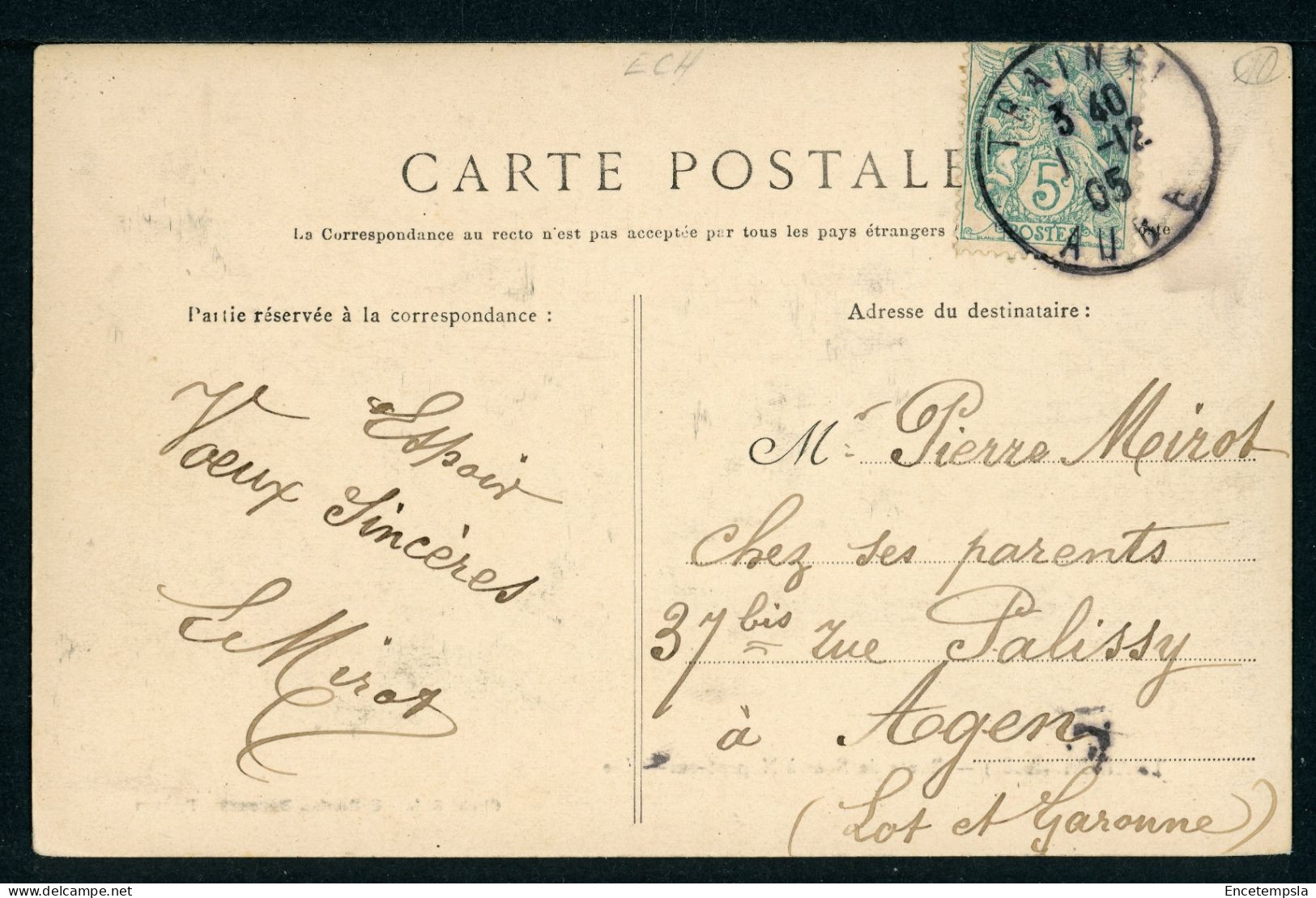 Carte Postale - France - Trainel - Route De Sens à Nogent Sur Seine (CP24767OK) - Nogent-sur-Seine