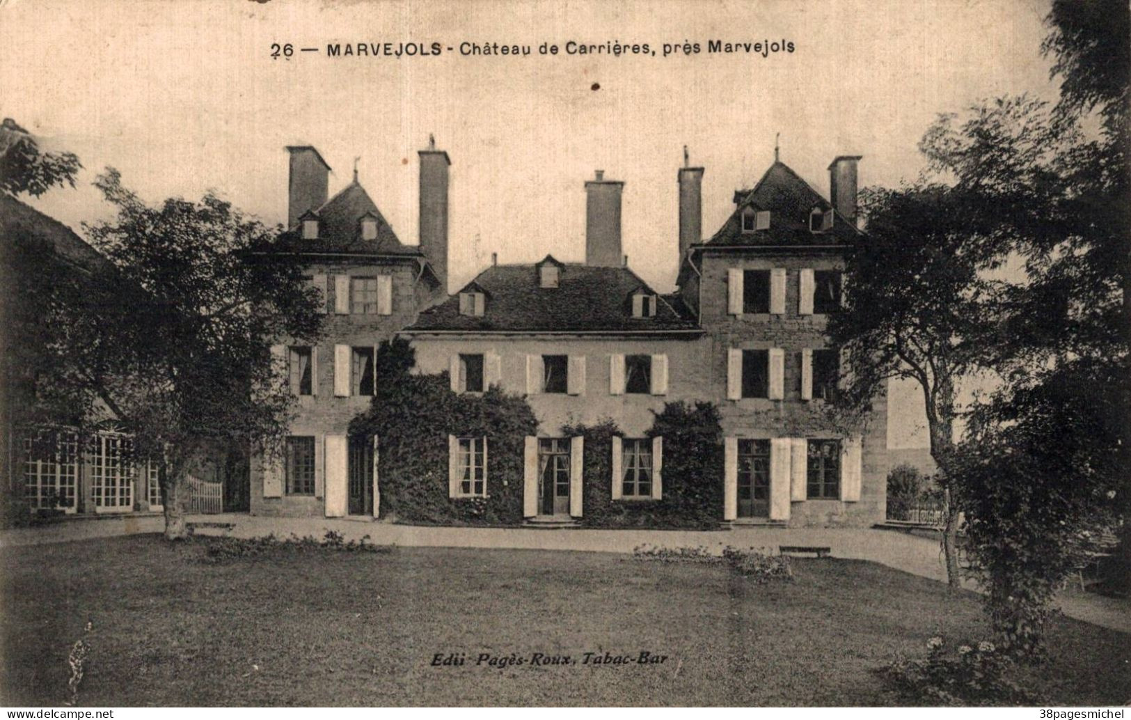 K1905 - MARVEJOLS - D48 - Château De Carrières - Marvejols