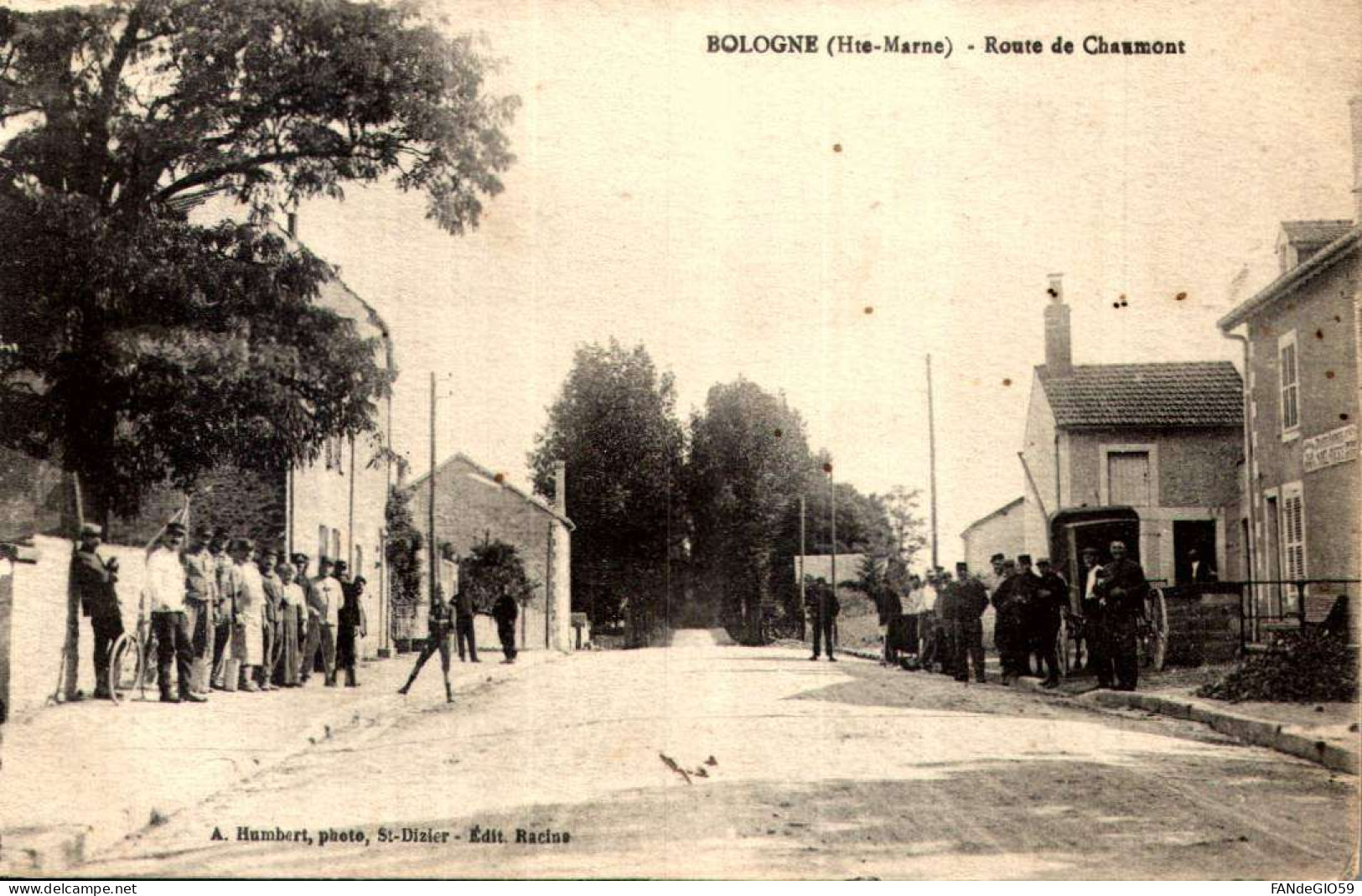 52 Haute Marne BOLOGNE Route De Chaumont /// 118  // - Other & Unclassified