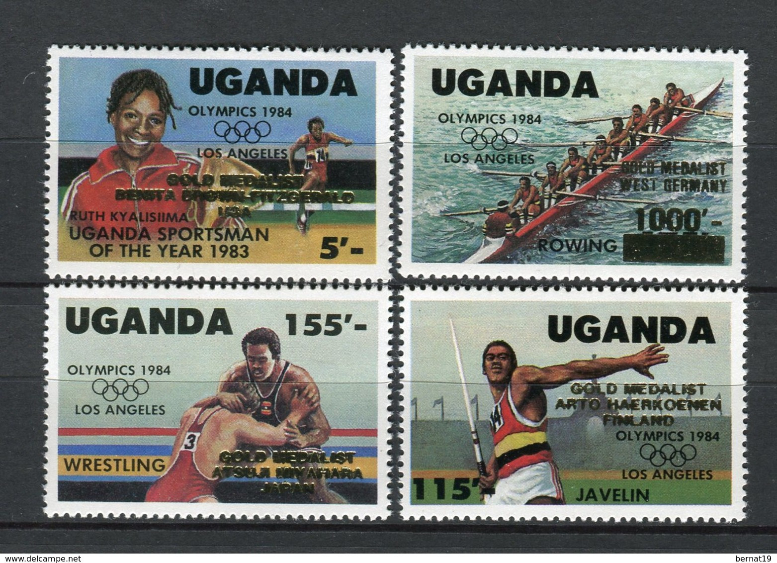 Uganda 1985. Yvert 385-88 ** MNH. - Uganda (1962-...)