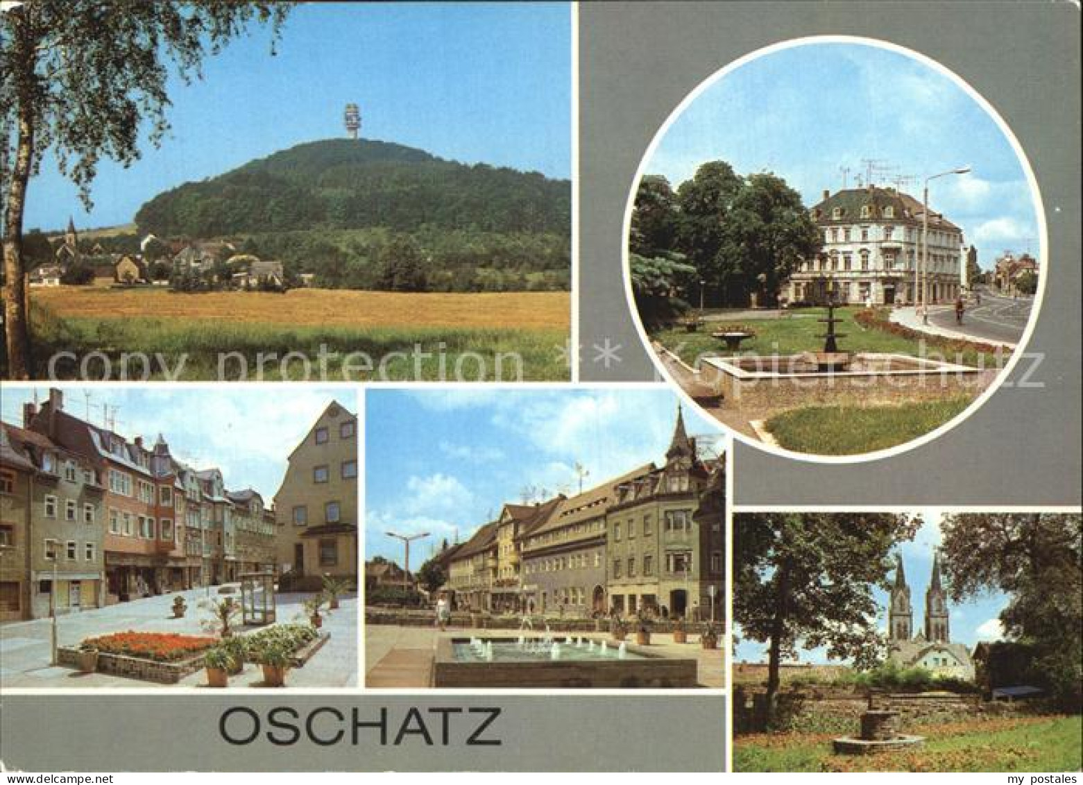 72545320 Oschatz Collmberg Leipziger Platz Promenade Sporerstrasse Oschatz - Oschatz