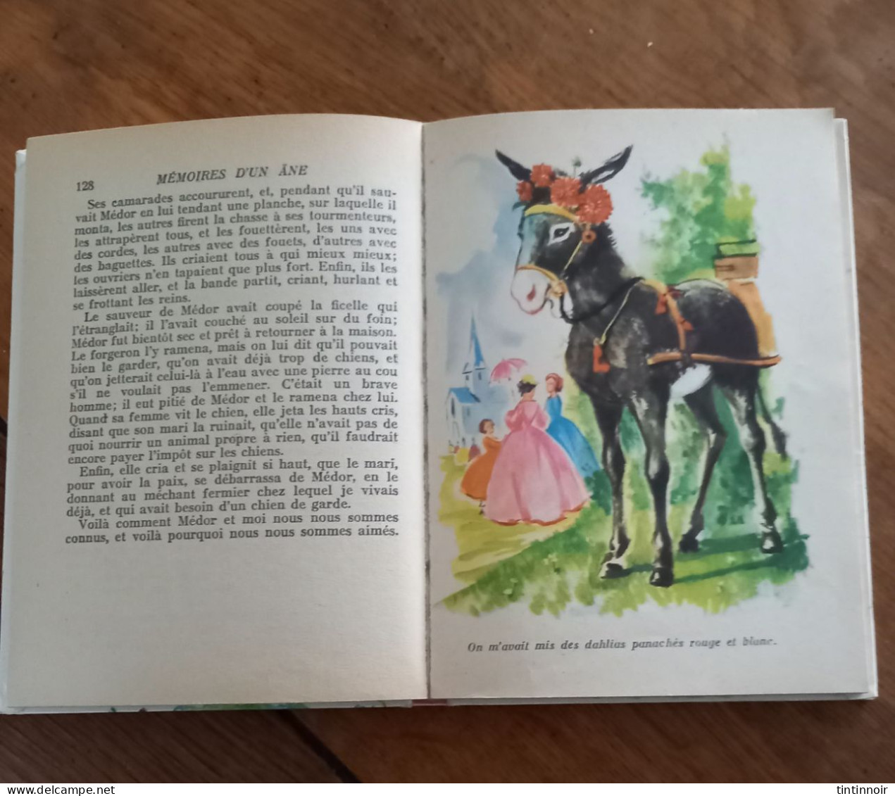 Les Mémoires D'un âne  Comtesse De Ségur Bibliothèque Rose Hachette 1930 - Bibliothèque Rose