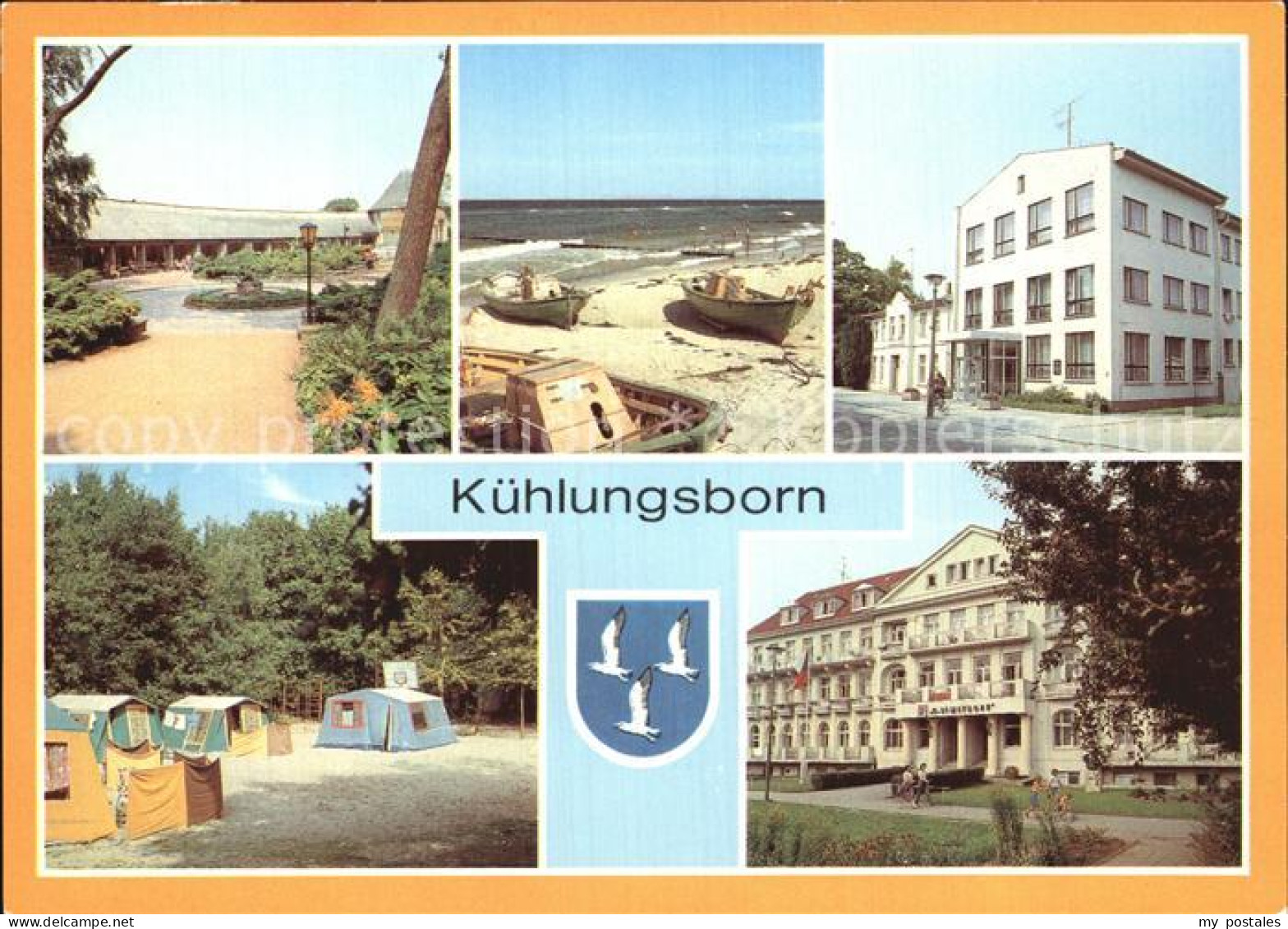 72545206 Kuehlungsborn Ostseebad Konzertgarten Bootsliegeplatz Zeltplatz FDGB Er - Kühlungsborn