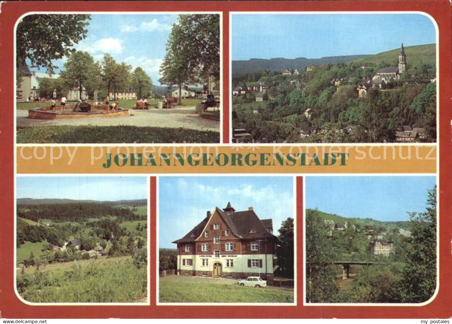 72545160 Johanngeorgenstadt Platz Des Bergmanns Jugendherberge Ernst Schneller J - Johanngeorgenstadt