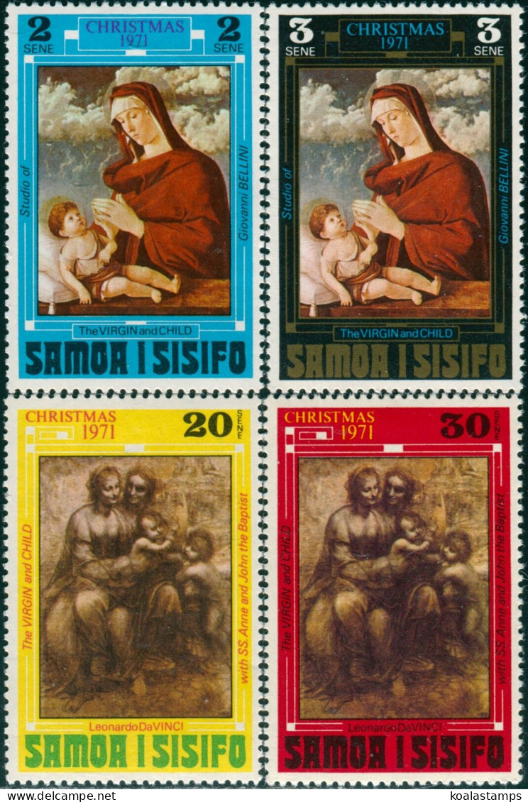 Samoa 1971 SG373-376 Christmas Set MNH - Samoa