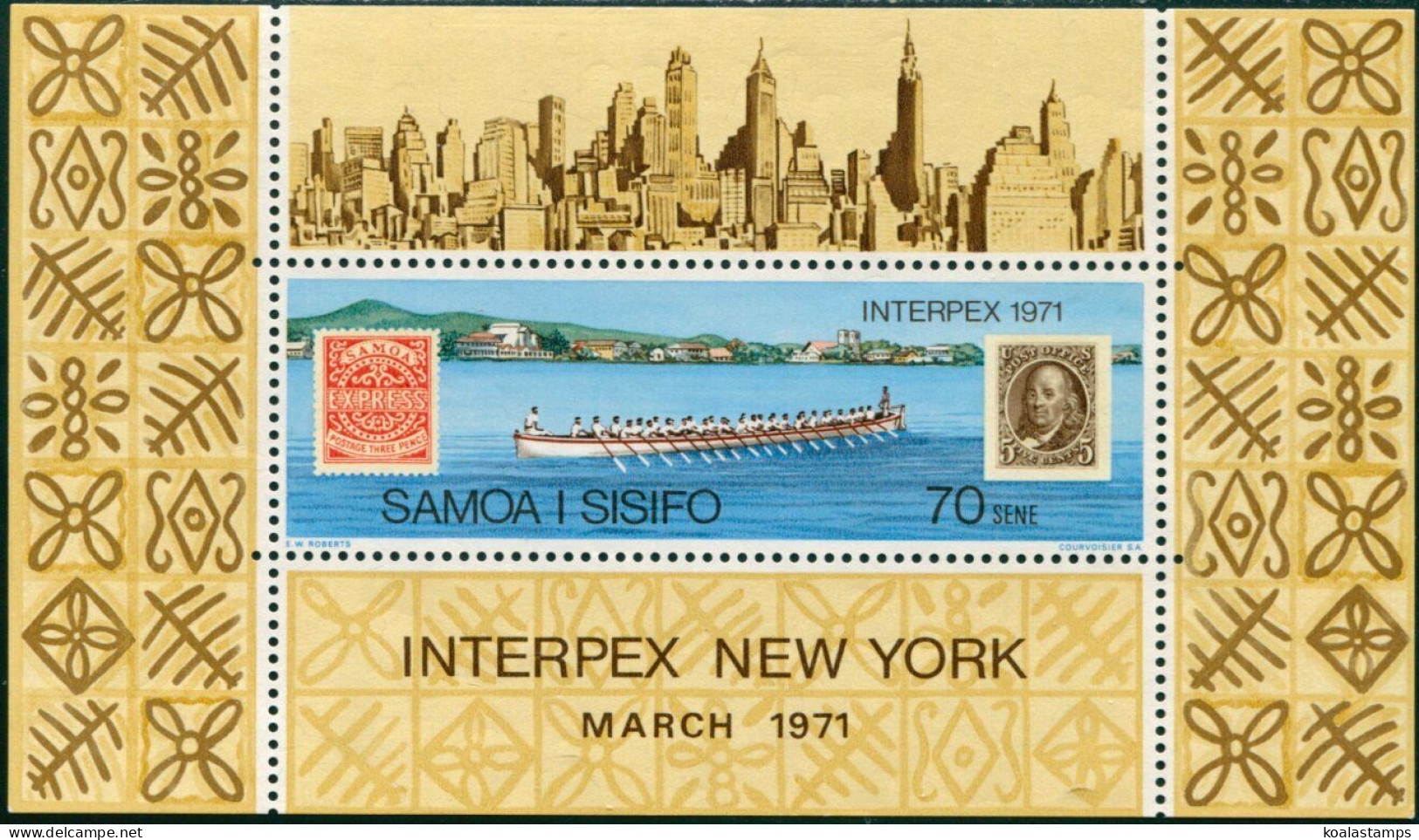 Samoa 1971 SG364 Interpex Stamp Exhibition MS MNH - Samoa