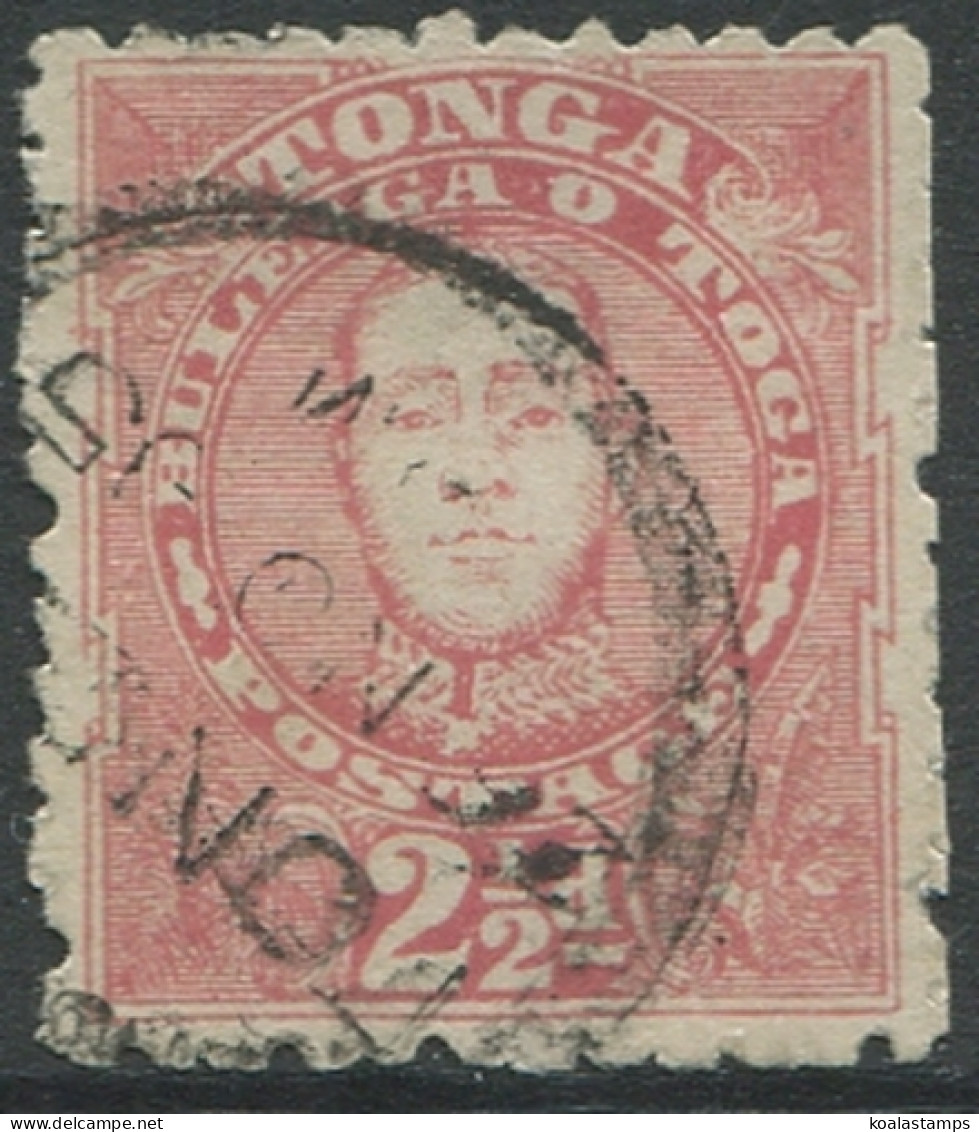 Tonga 1895 SG33 2½d King George II #2 FU - Tonga (1970-...)