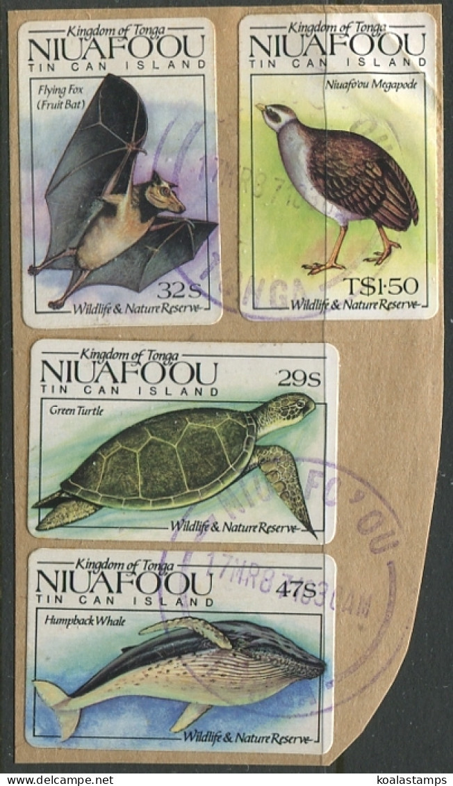 Niuafo'ou 1984 SG43-45 Wildlife And Nature Reserve Set FU - Tonga (1970-...)