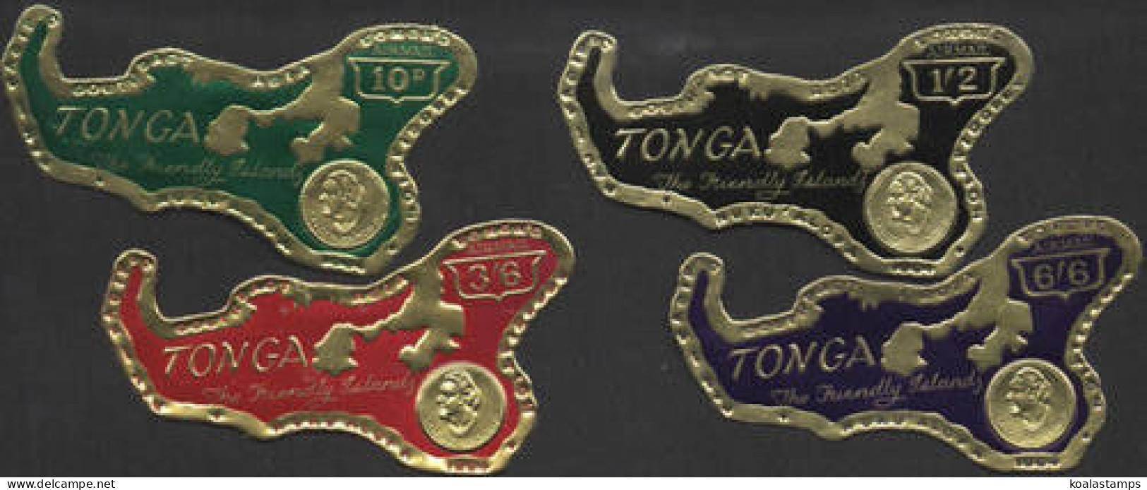 Tonga 1964 SG147-150 Airmail Women's Association Set MLH - Tonga (1970-...)