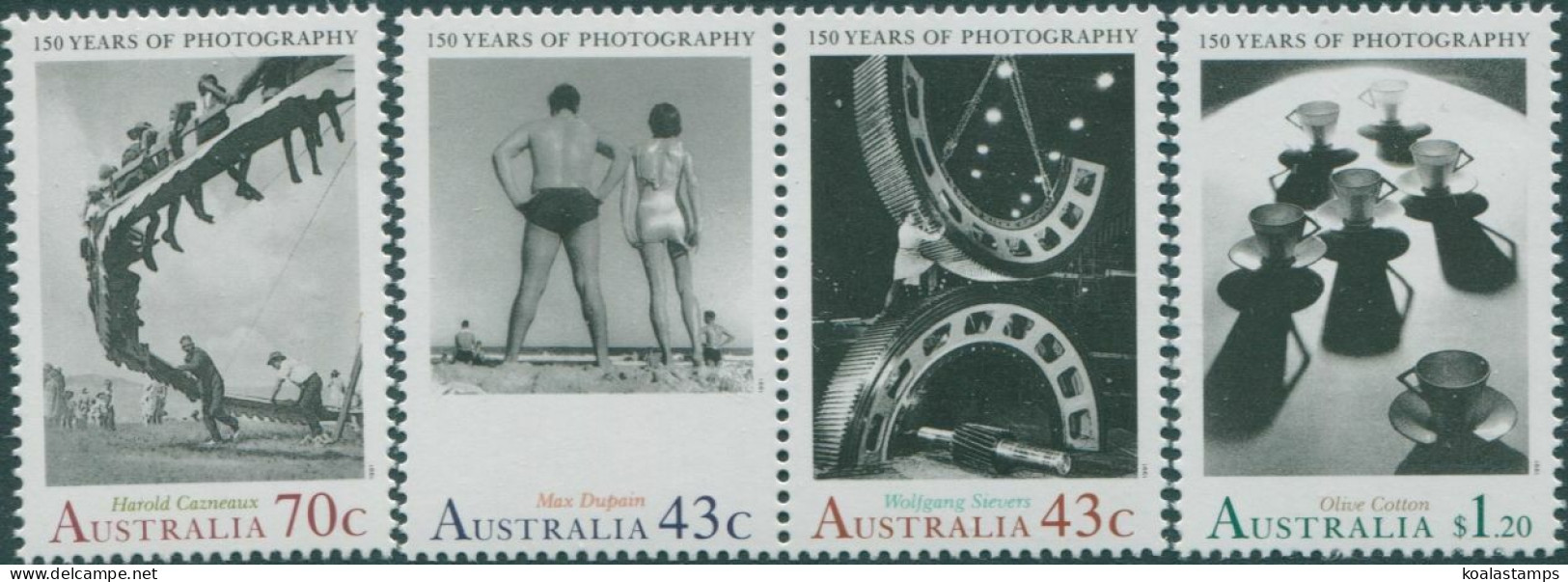 Australia 1991 SG1291-1294 Photography Set MNH - Andere & Zonder Classificatie