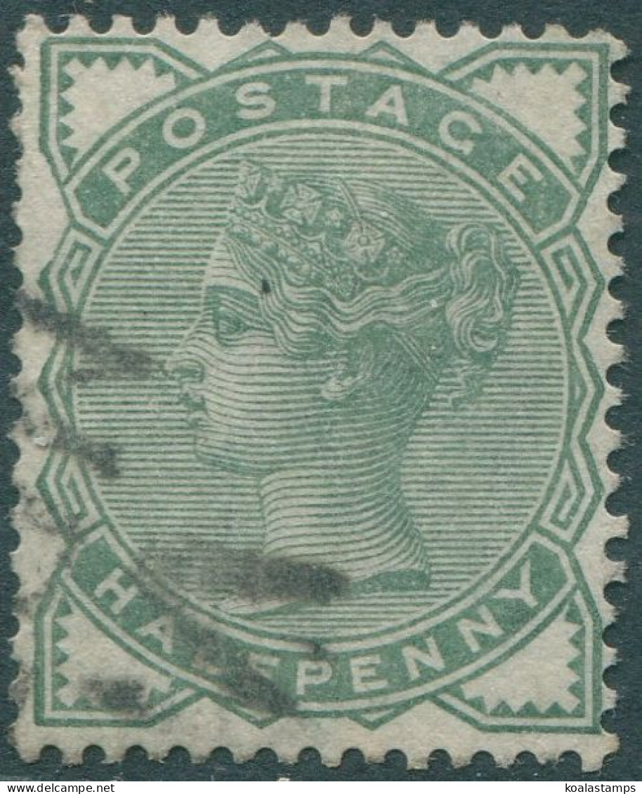 Great Britain 1880 SG165 ½d Pale Green QV FU - Otros & Sin Clasificación