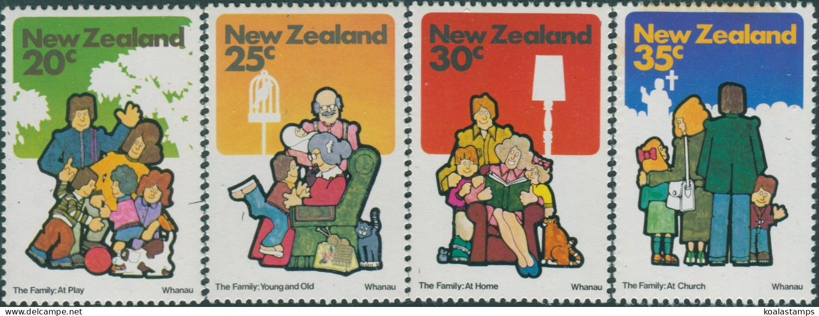 New Zealand 1981 SG1239-1242 Family Life Set MNH - Autres & Non Classés