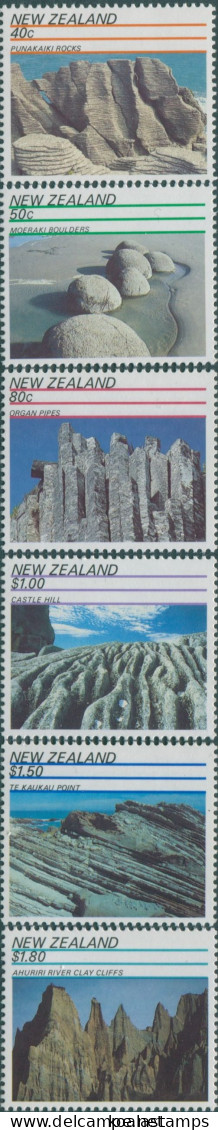 New Zealand 1991 SG1614-1619 Scenic Landmarks Set MNH - Autres & Non Classés
