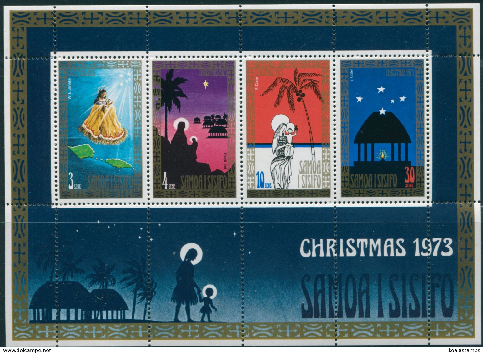 Samoa 1973 SG421 Christmas MS MNH - Samoa