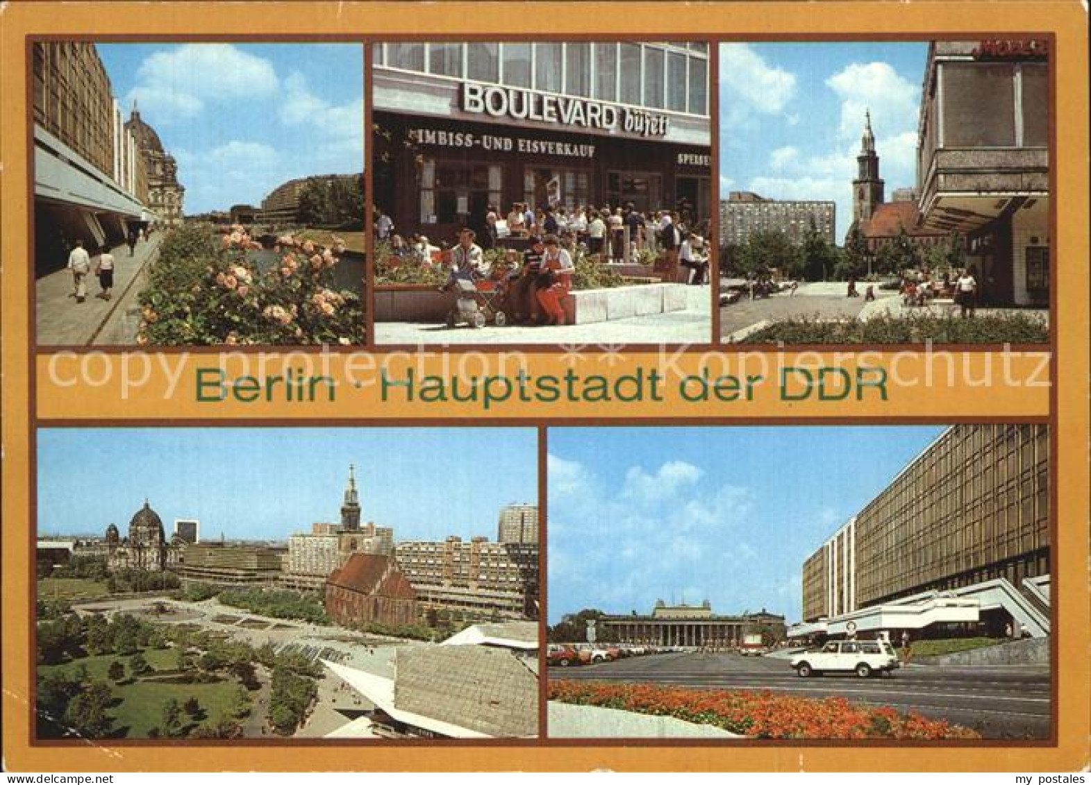 72544755 Berlin Palast Der Republik Fussgaengerboulevard Dircksenstrasse Berlin - Other & Unclassified