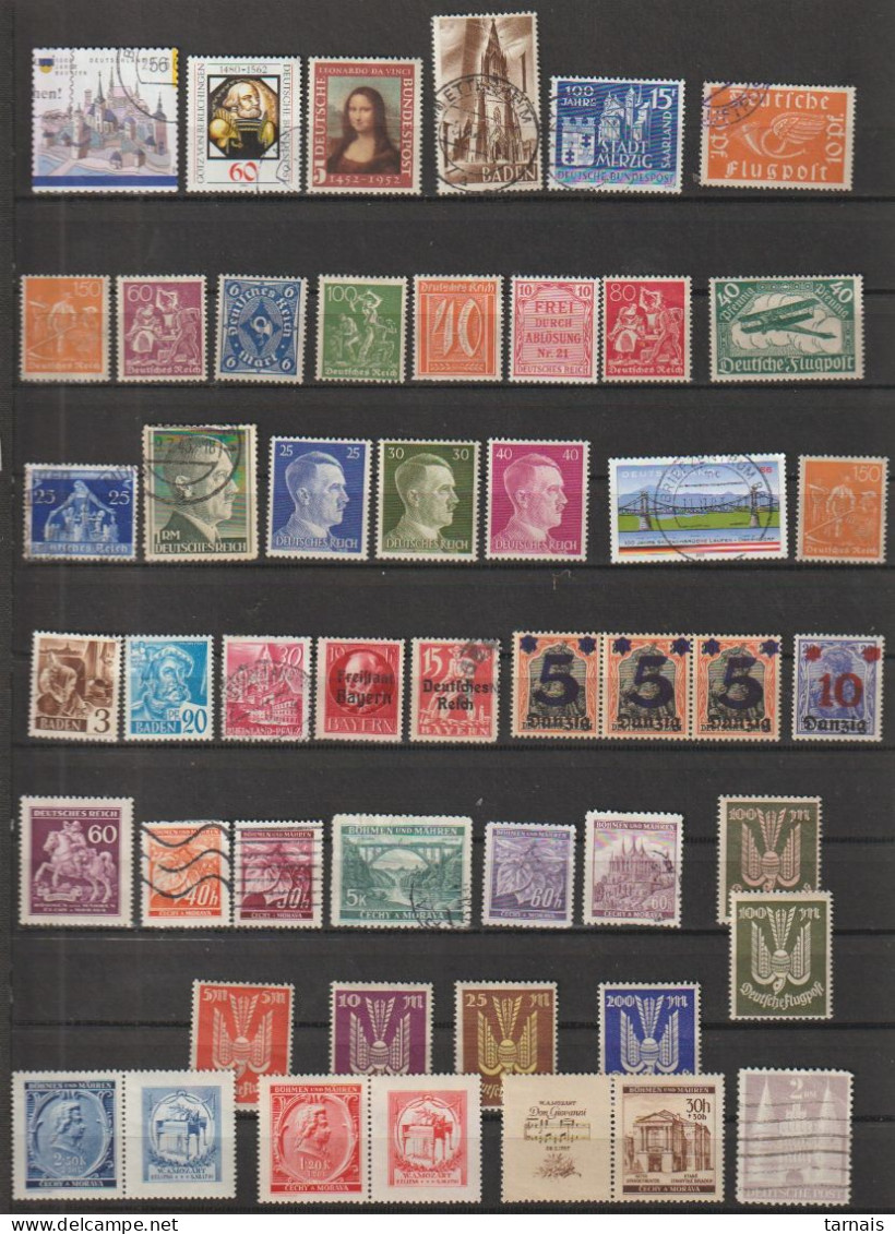 Europe Lot De 46 Timbres **,*,oblitérés  (lot 280) - Collections (without Album)