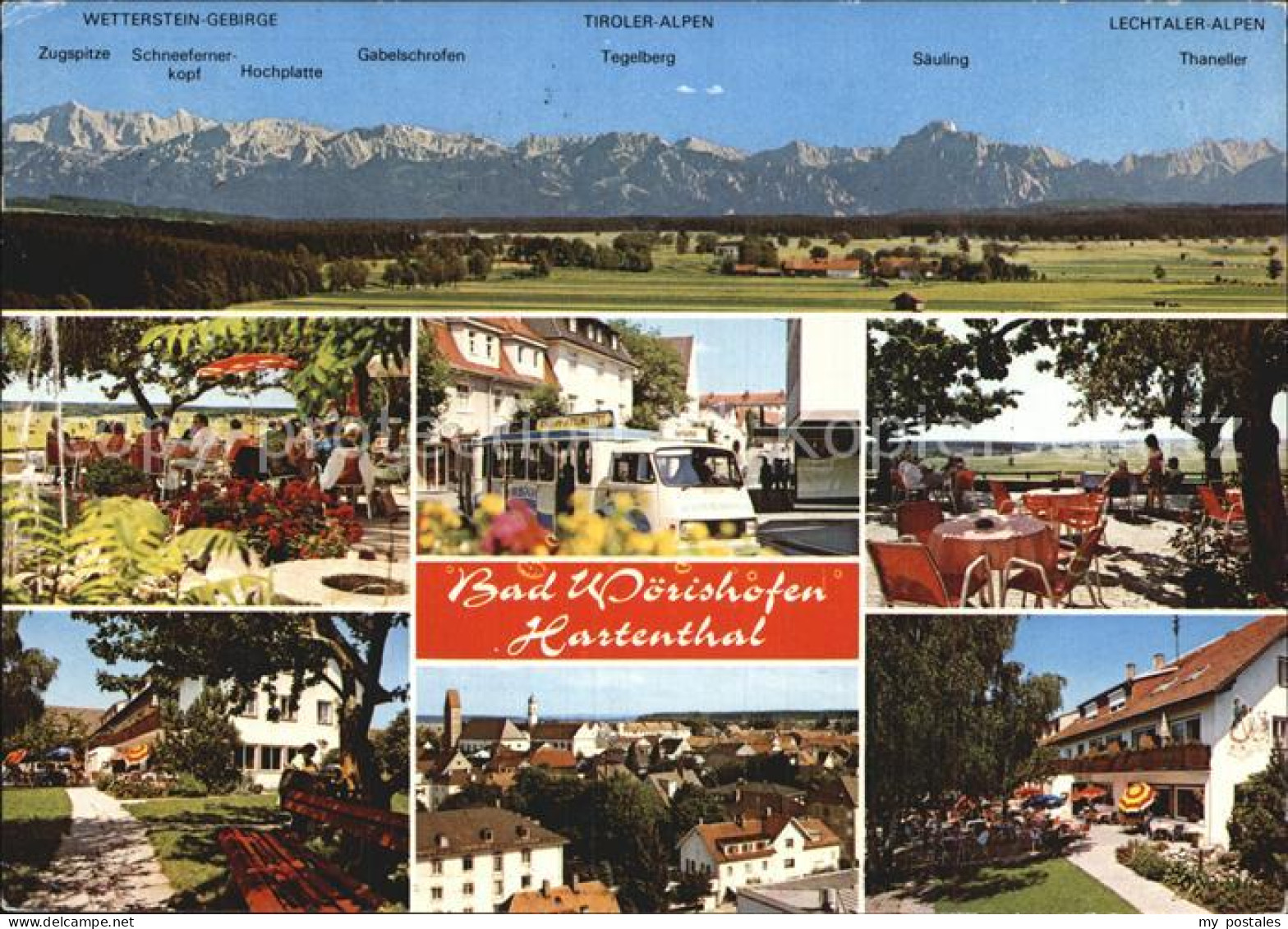 72544635 Bad Woerishofen Panorama Kurgarten Teilansicht Kurbaehnle Bad Woerishof - Bad Woerishofen