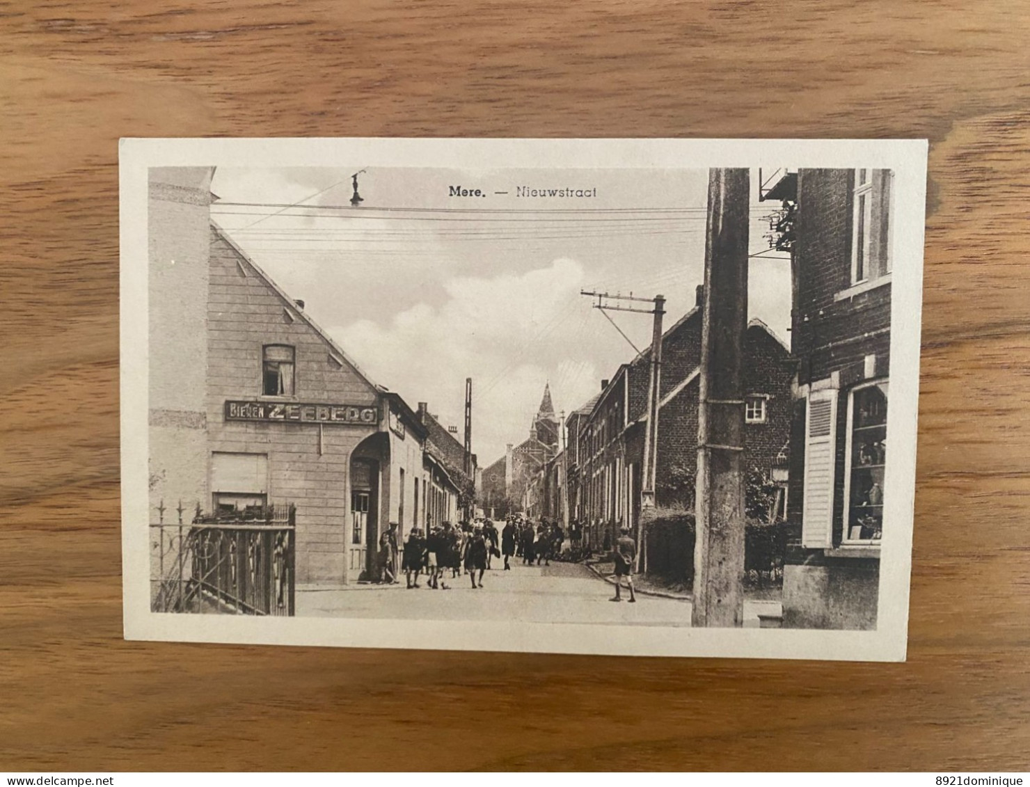 Mere : Nieuwstraat (uitgave Weduwe Schelfhout Teerlinckstraat) -Bieren Zeeberg (Erpe-mere) - - Erpe-Mere