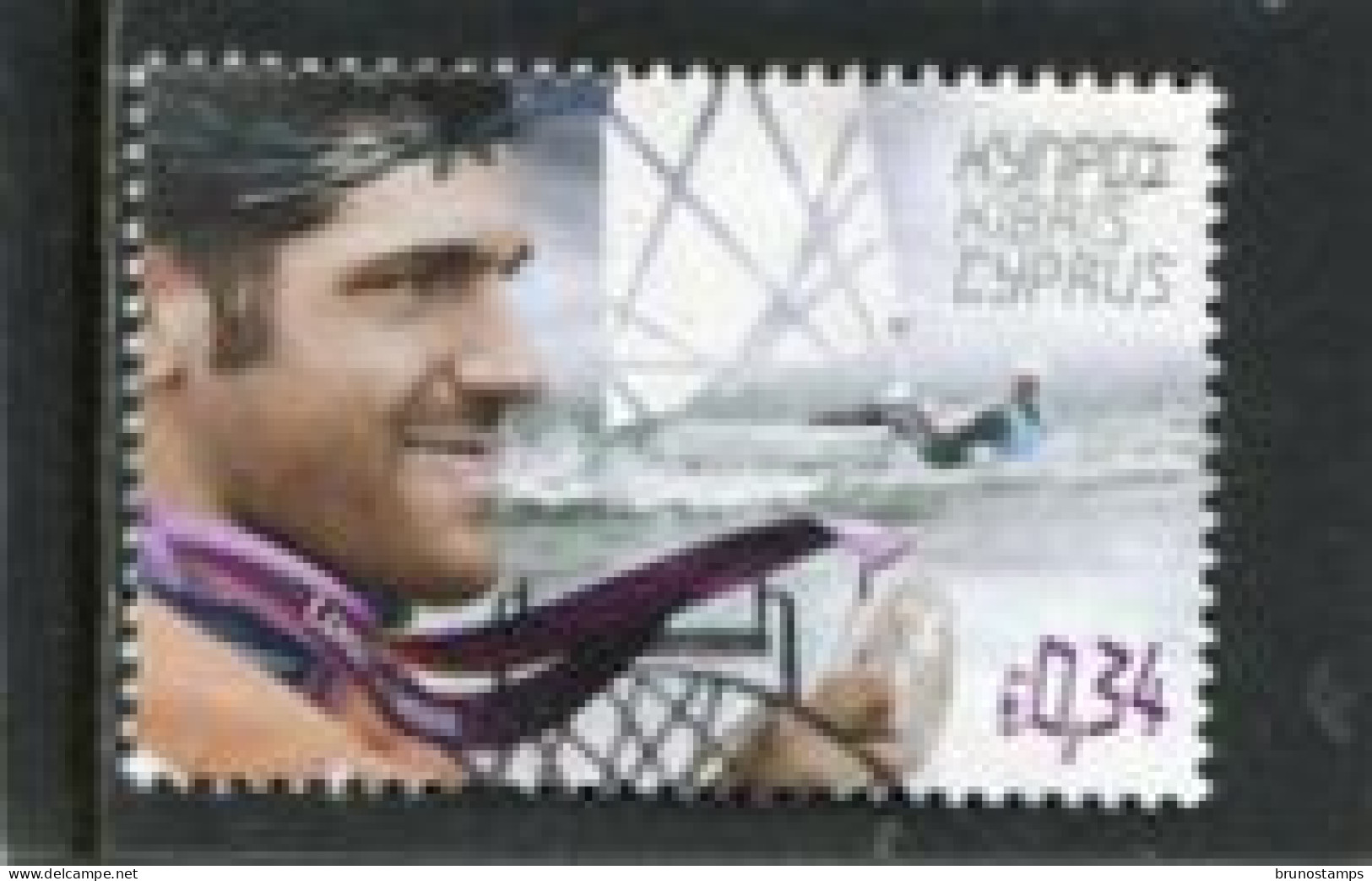 CYPRUS - 2012  34c  OLYMPIC GAMES  FINE USED - Used Stamps