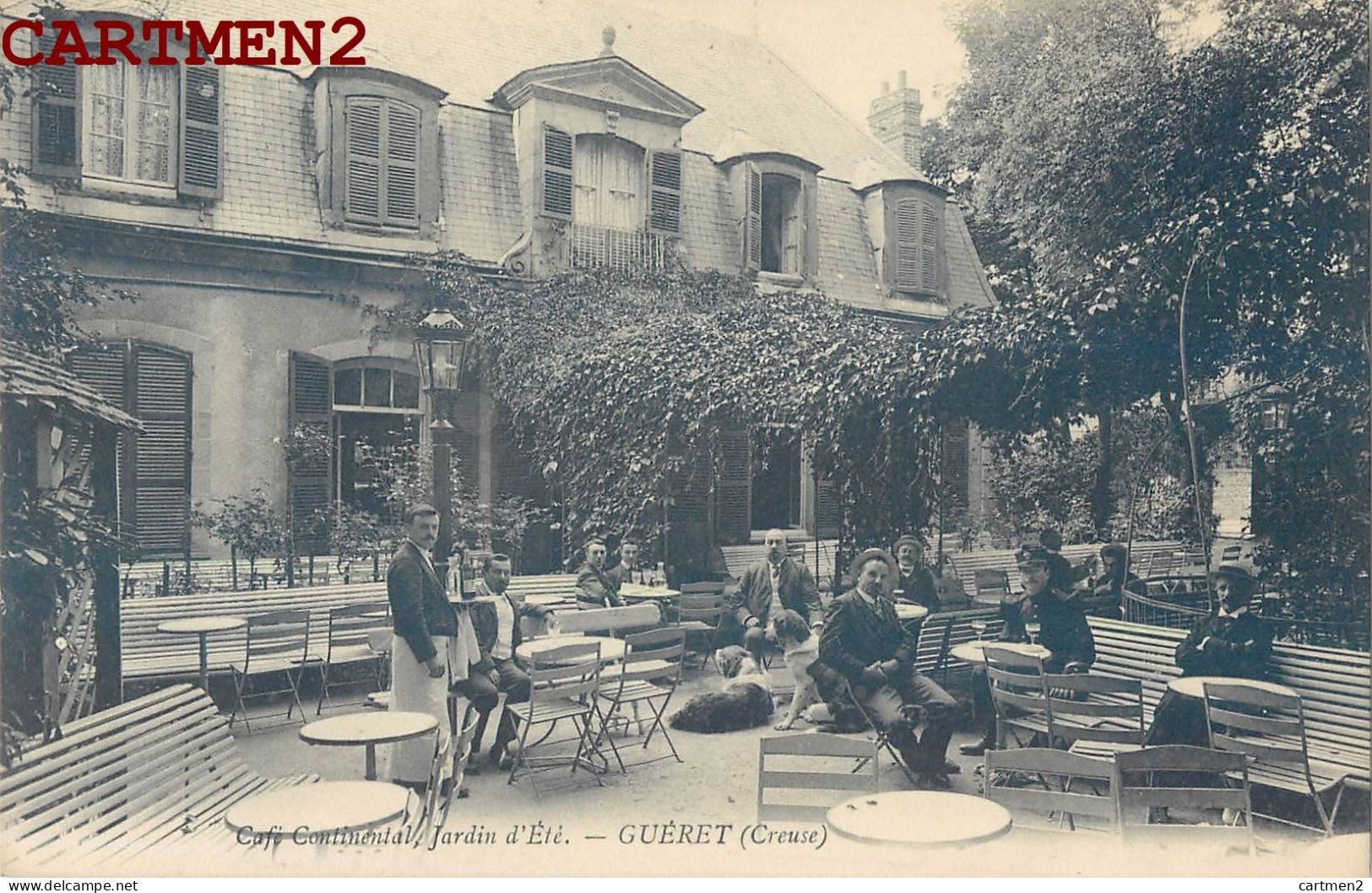 GUERET CAFE CONTINENTAL JARDIN D'ETE GUERET 23 CREUSE - Guéret