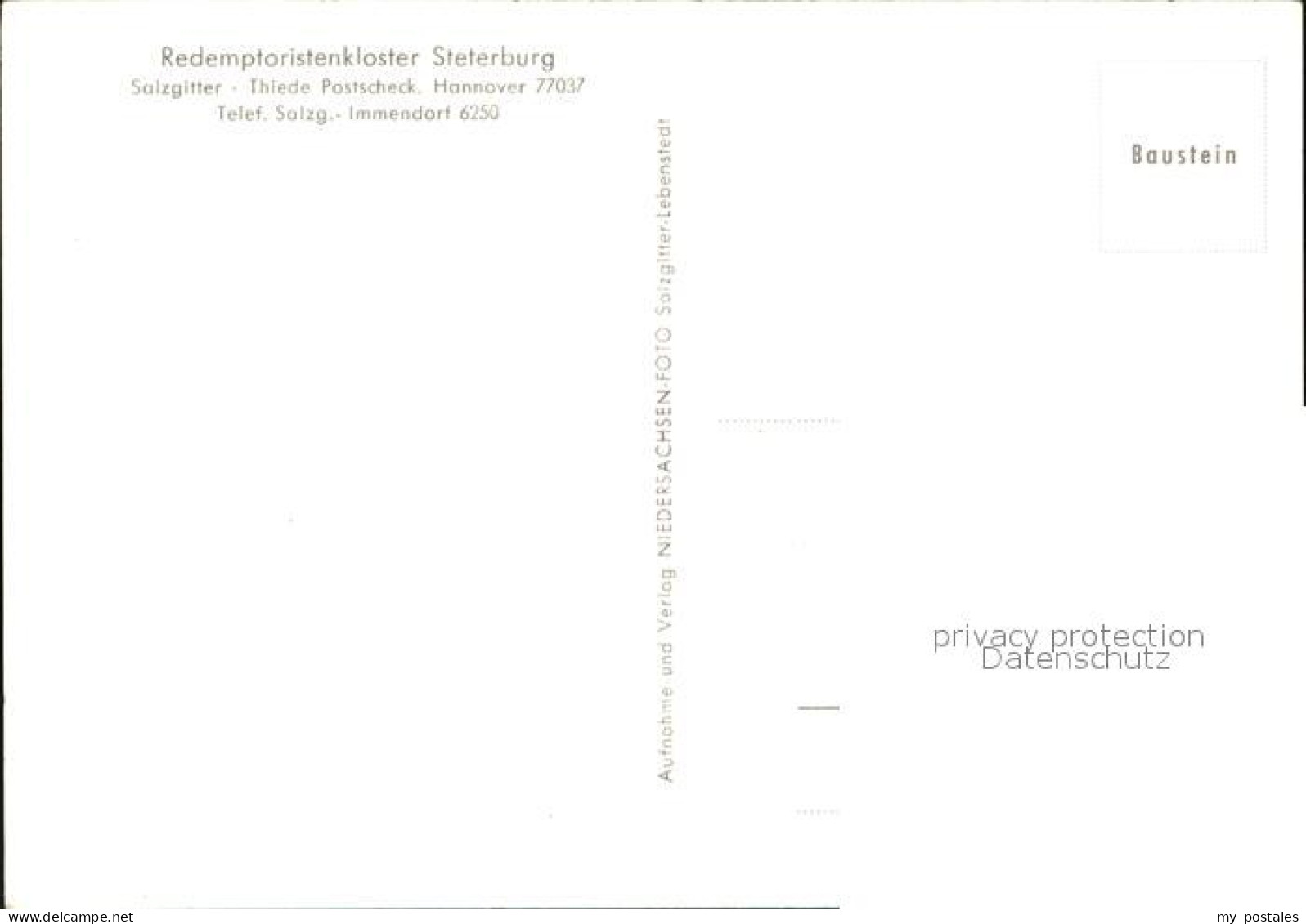 72544410 Salzgitter Redemptorischenkloster Steterburg Salzgitter - Salzgitter