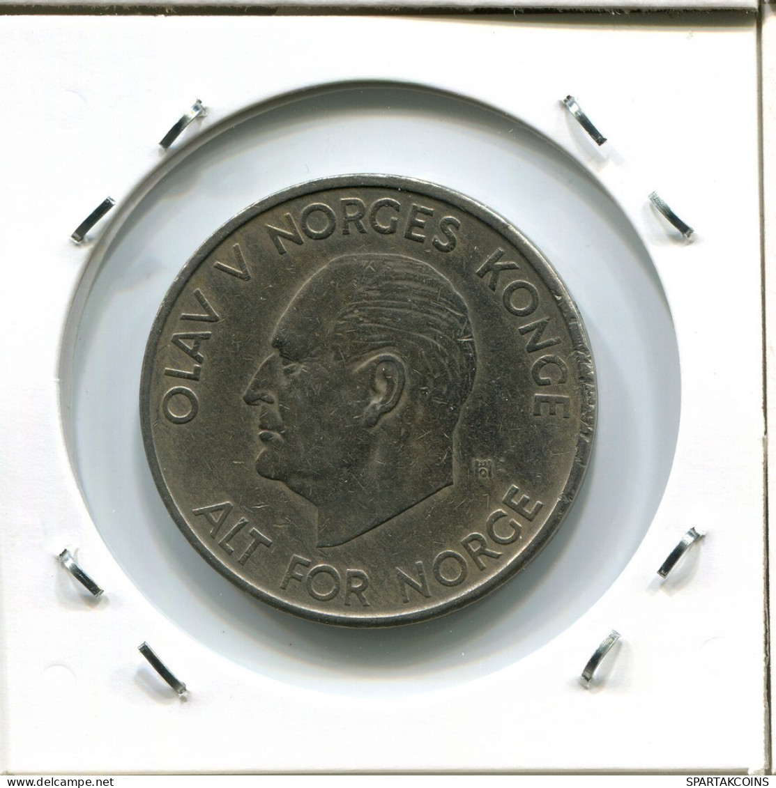 1 KRONE 1964 NORWAY Coin #AR751.U.A - Norvège