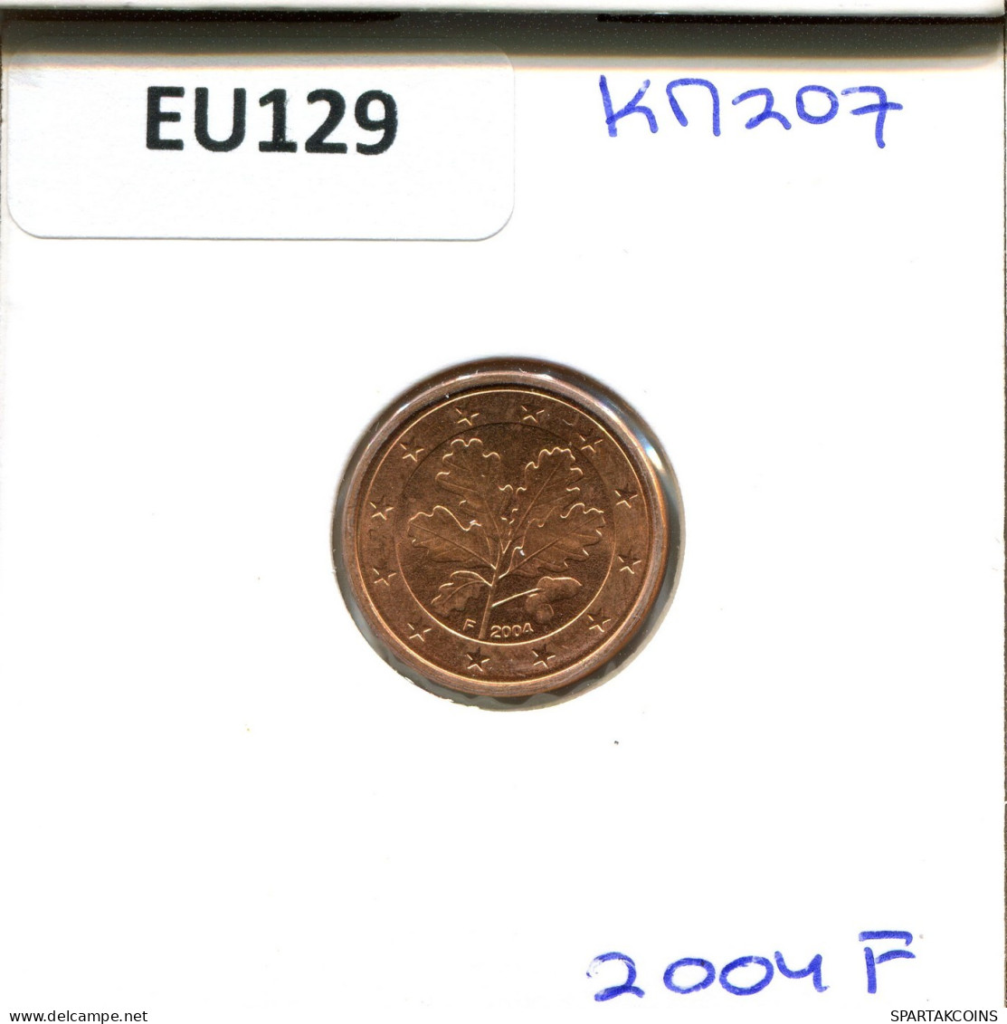 1 EURO CENT 2004 ALLEMAGNE Pièce GERMANY #EU129.F.A - Germany