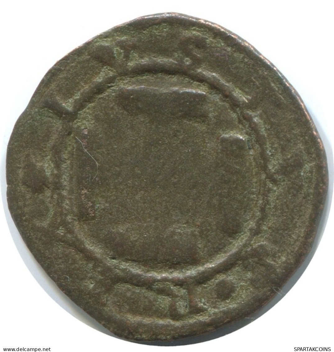 CRUSADER CROSS Authentic Original MEDIEVAL EUROPEAN Coin 1.6g/19mm #AC039.8.U.A - Altri – Europa