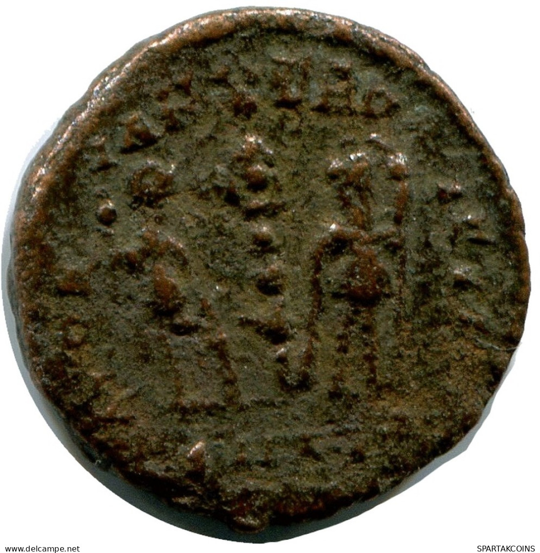 ROMAN Coin MINTED IN ALEKSANDRIA FOUND IN IHNASYAH HOARD EGYPT #ANC10193.14.U.A - El Impero Christiano (307 / 363)