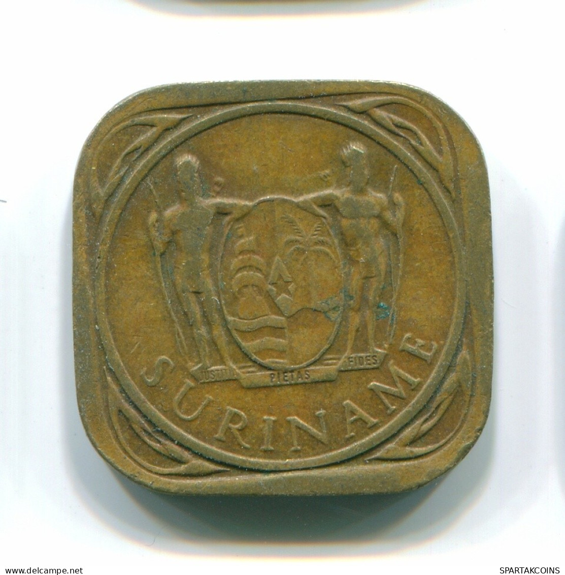 5 CENTS 1962 SURINAM NIEDERLANDE Nickel-Brass Koloniale Münze #S12665.D.A - Surinam 1975 - ...