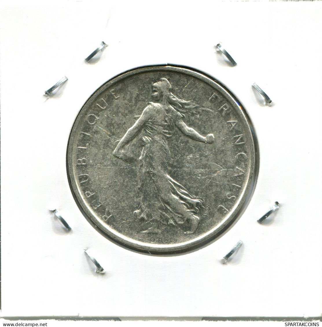 5 FRANCS 1961 FRANCIA FRANCE Moneda #AW396.E.A - 5 Francs