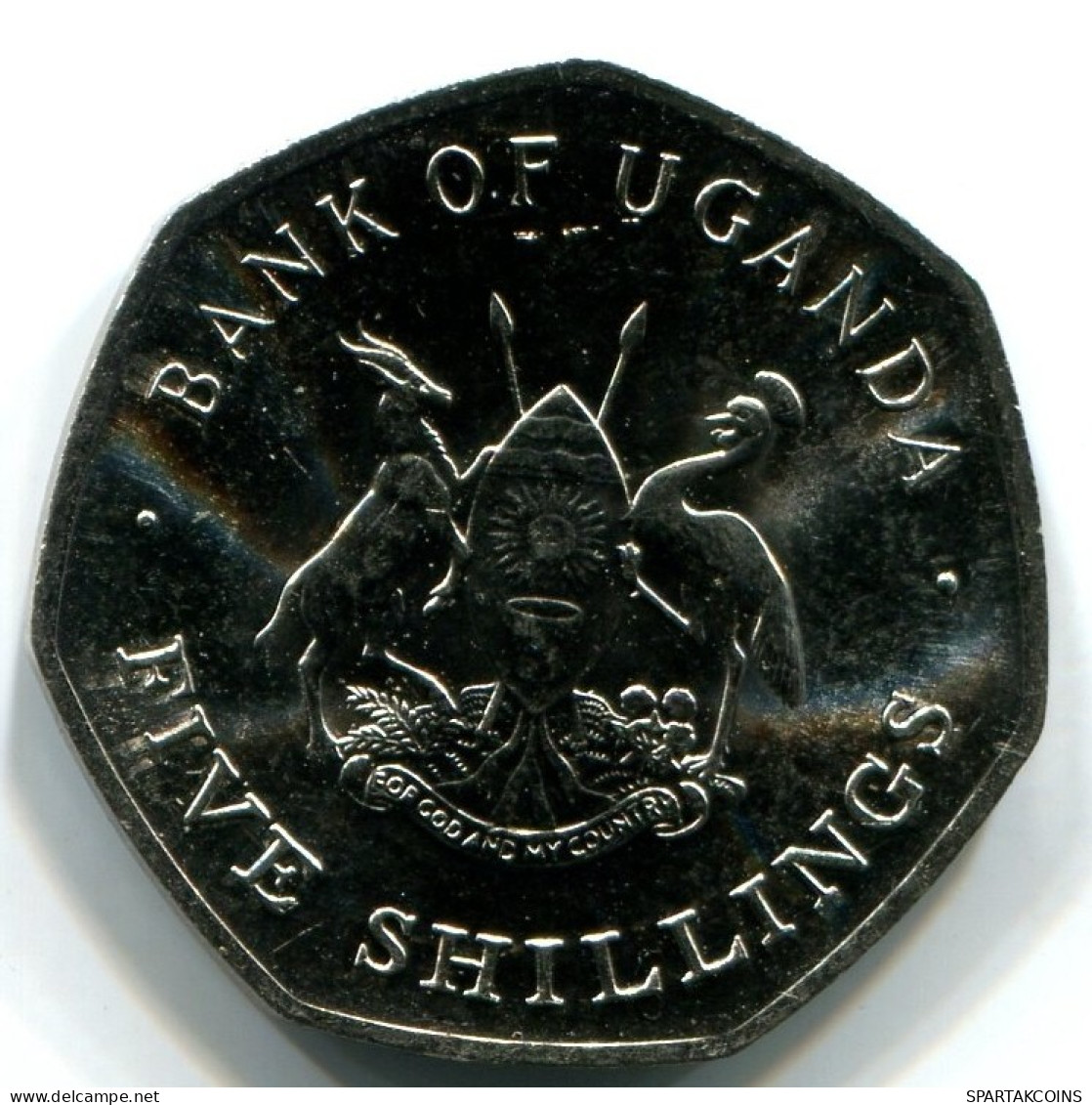5 SHILLINGS 1987 OUGANDA UGANDA UNC Pièce #W11266.F.A - Uganda
