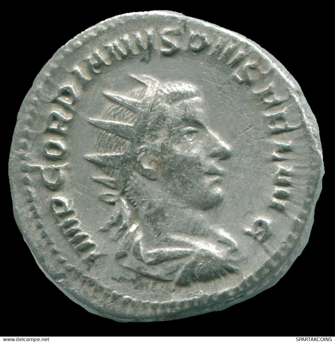 GORDIAN III AR ANTONINIANUS ROME Mint AD 241-243 IOVI STATORI #ANC13159.35.F.A - The Military Crisis (235 AD To 284 AD)