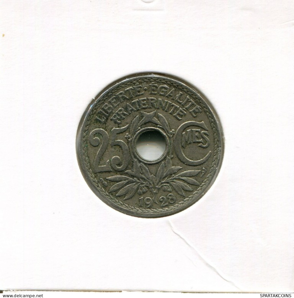 25 CENTIMES 1928 FRANKREICH FRANCE Französisch Münze #AK904.D.A - 25 Centimes