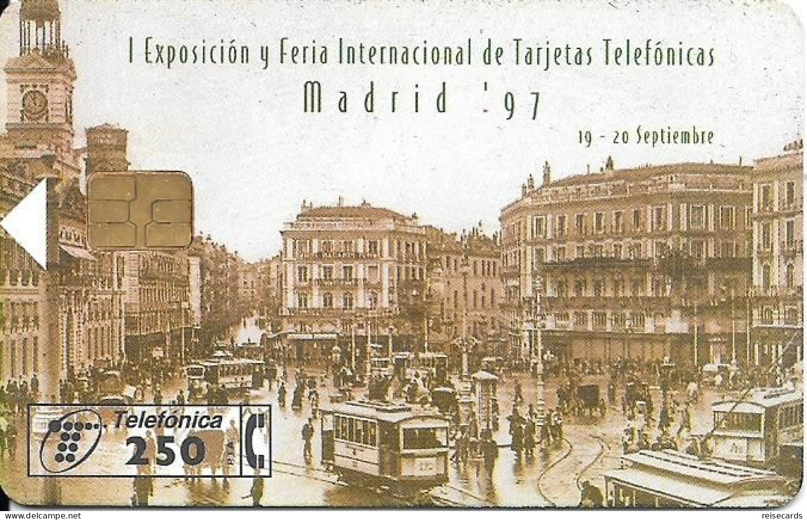 Spain: Telefonica - 1997 Exposiciõn Madrid 97, Cardex 97 - Private Issues