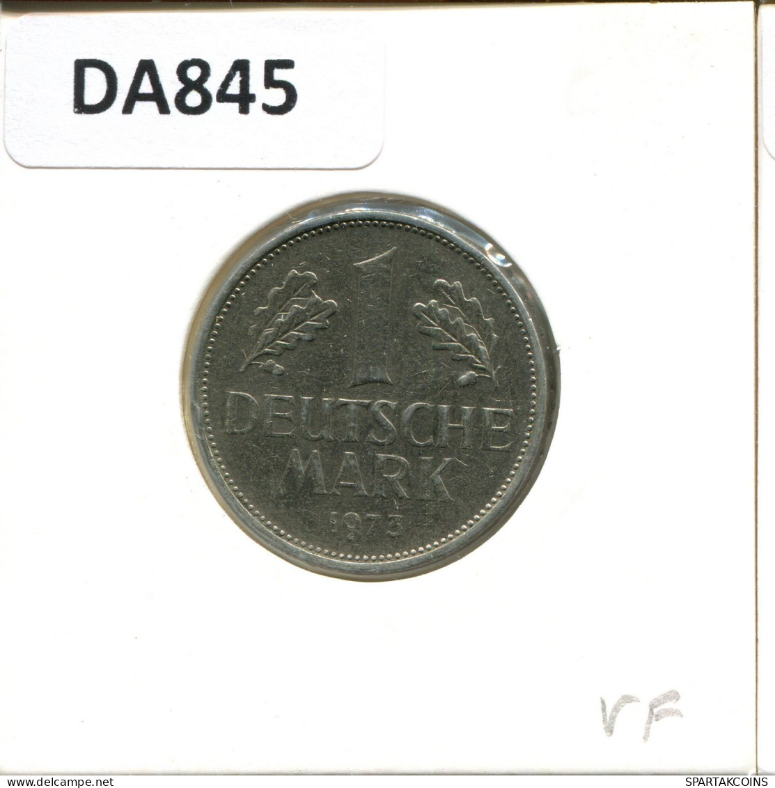 1 DM 1973 G WEST & UNIFIED GERMANY Coin #DA845.U.A - 1 Mark