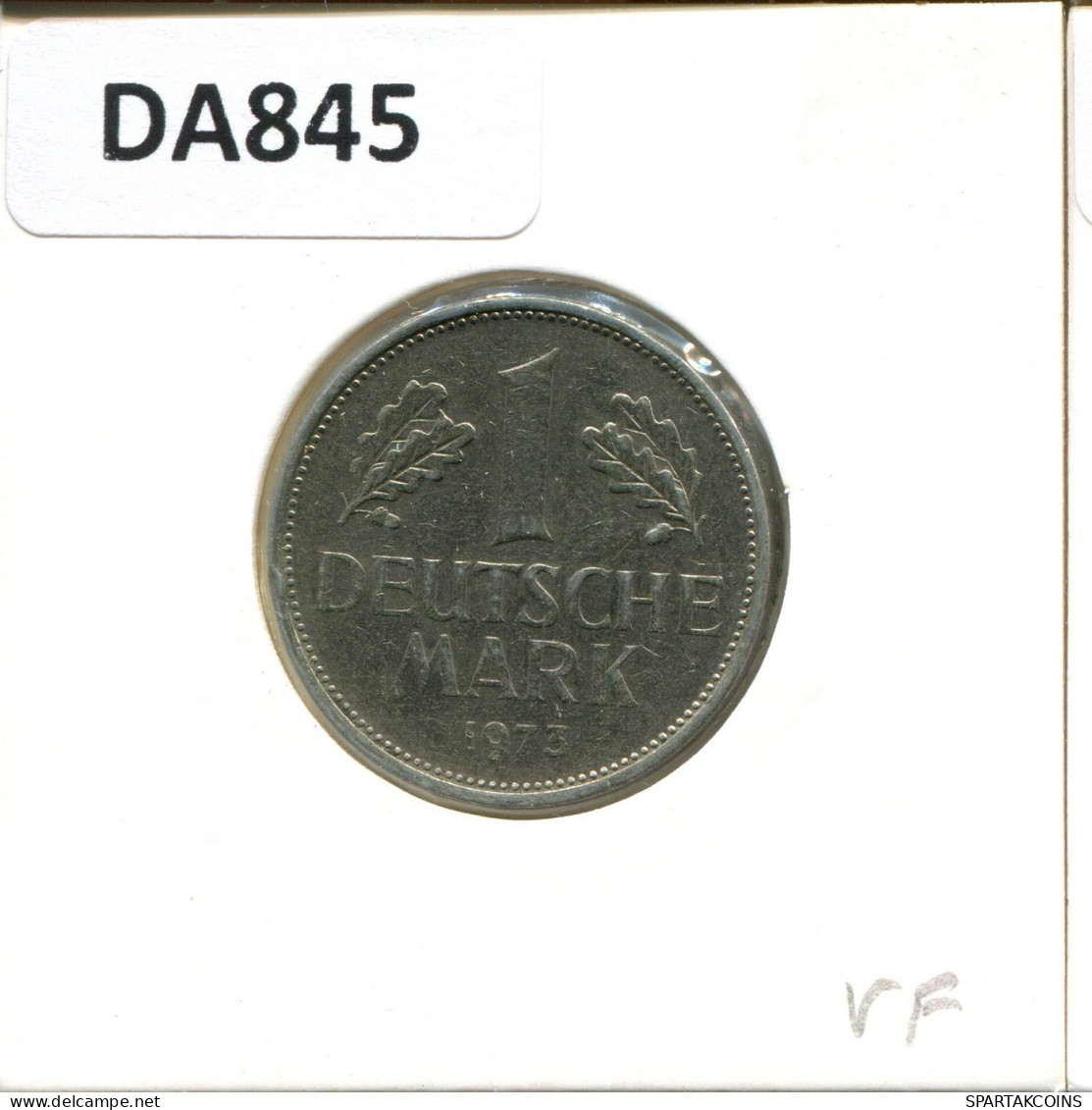 1 DM 1973 G WEST & UNIFIED GERMANY Coin #DA845.U.A - 1 Marco