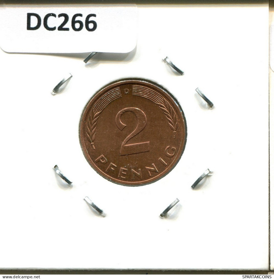 2 PFENNIG 1983 D BRD ALEMANIA Moneda GERMANY #DC266.E.A - 2 Pfennig