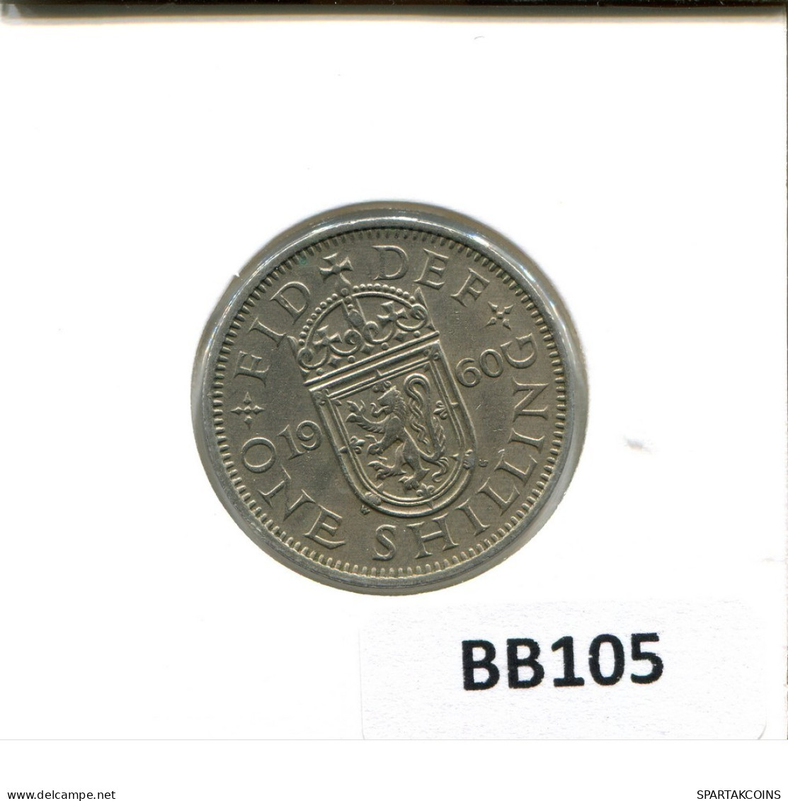 SHILLING 1960 UK GREAT BRITAIN Coin #BB105.U.A - I. 1 Shilling