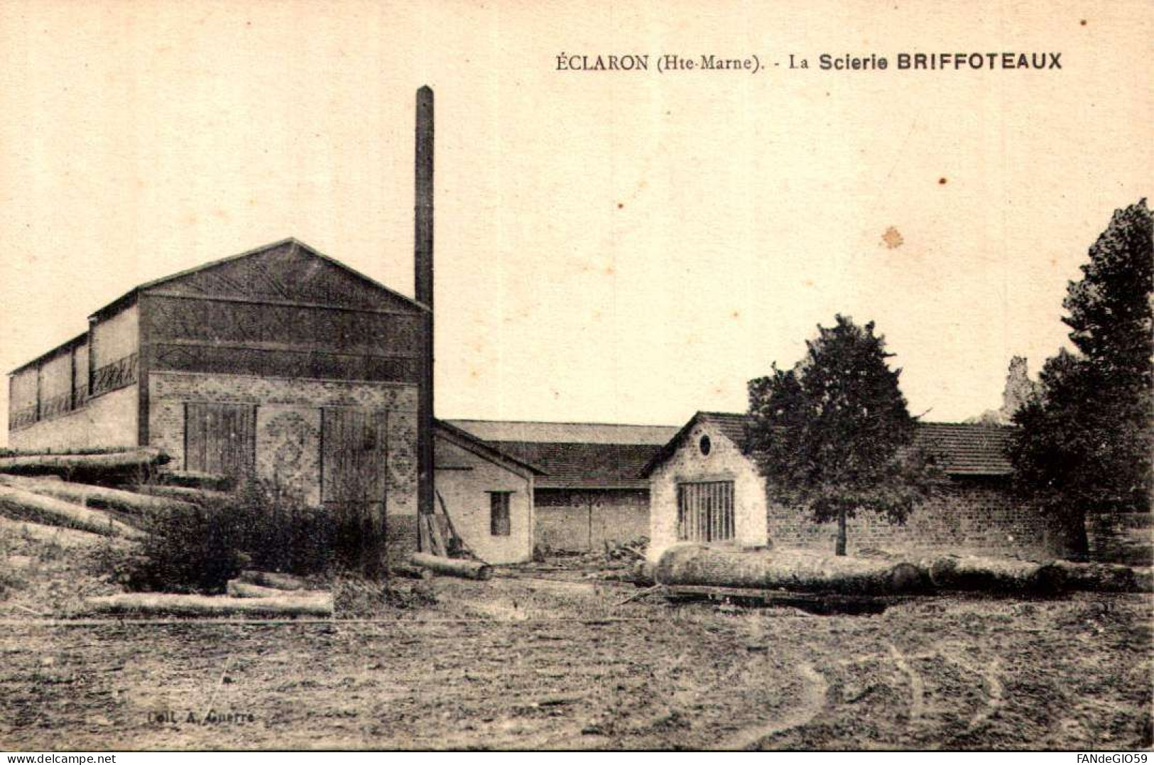 52] Haute Marne > Eclaron   SCIERIE// 118  // - Eclaron Braucourt Sainte Liviere