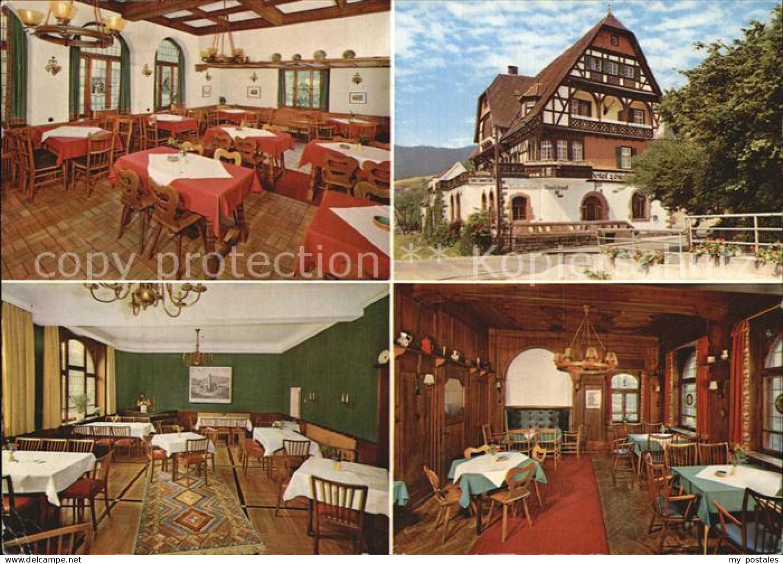 72543649 Alpirsbach Hotel Loewen Post Gastraeume Alpirsbach - Alpirsbach